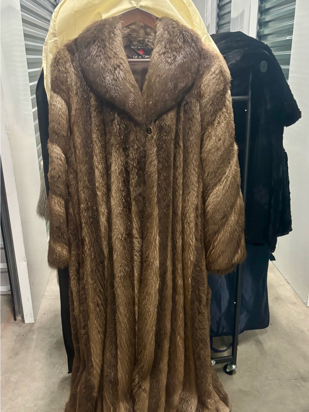 Full-Length Beaver Fur Coat
